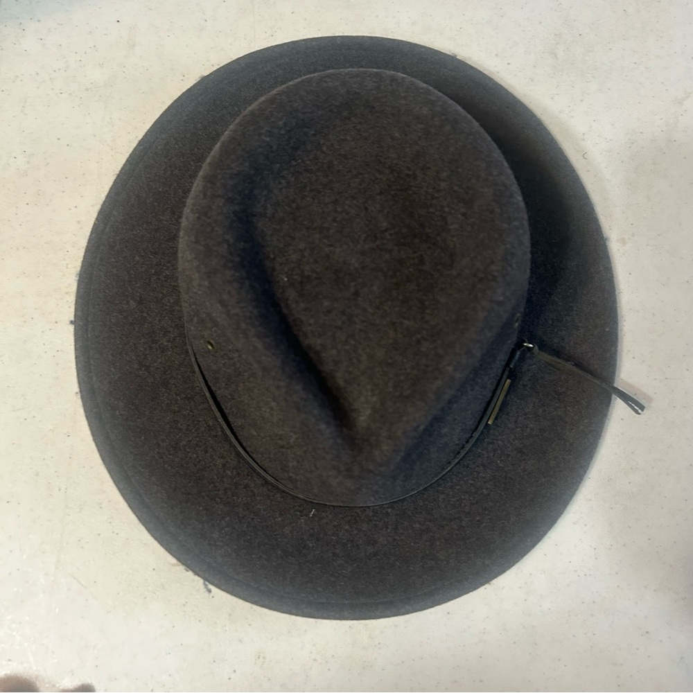 Vintage Pendleton Wool Hat Gray Medium - image 4